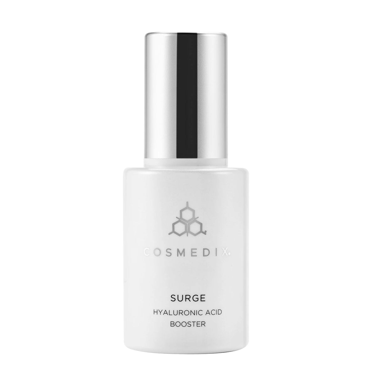 Cosmedix Surge Hyaluronic Acid Booster for dehydrated skin, fine lines and improved moisture retention.