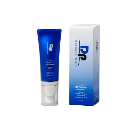 DP Dermaceuticals Sale. DP Dermaceuticals Cover Recover. Lightweight and breathable camouflage foundation. Clinically proven to accelerate healing post skin needling, laser resurfacing and other clinical treatments