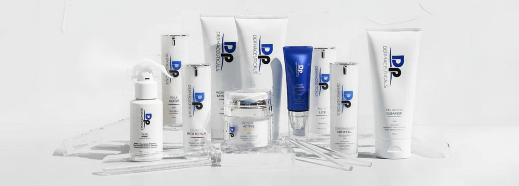 DP Dermaceuticals Sale. DP Dermaceuticals Range Photo