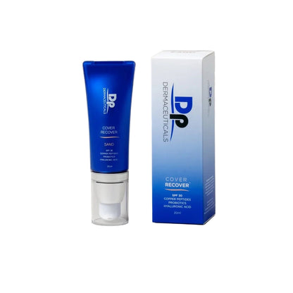 DP Dermaceuticals Sale. DP Dermaceuticals Cover Recover. Lightweight and breathable camouflage foundation. Clinically proven to accelerate healing post skin needling, laser resurfacing and other clinical treatments