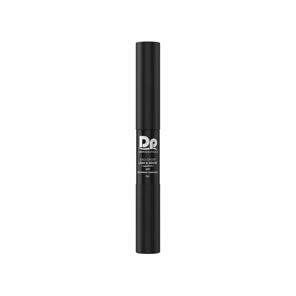 DP Dermaceuticals EXO-GROW Lash & Brow Serum 7ml designed to strengthen follicles and boost thicker, fuller lashes and brows with exosomes, peptides and ceramides.
