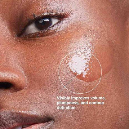 Hyaluronic Acid Intensifier Multi-Glycan is a next-generation, multi-dimensional volumising hyaluronic acid serum that visibly plumps the skin, reducing fine lines by 24%.

This formula contains high concentrations of 1.3% pure hyaluronic acid, 12% propylene, and the new post-biotic ferment to increase glycosaminoglycans, plumping and rehydrating the skin for 24 hours. Over time, skin elasticity and firmness are renewed and facial contours are more defined.
