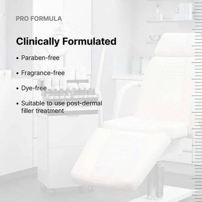 Hyaluronic Acid Intensifier Multi-Glycan is a next-generation, multi-dimensional volumising hyaluronic acid serum that visibly plumps the skin, reducing fine lines by 24%.

This formula contains high concentrations of 1.3% pure hyaluronic acid, 12% propylene, and the new post-biotic ferment to increase glycosaminoglycans, plumping and rehydrating the skin for 24 hours. Over time, skin elasticity and firmness are renewed and facial contours are more defined.