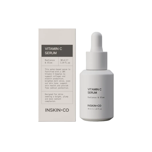 INSKIN.CO Vitamin C Serum antioxidant brightening serum for improving skin tone, radiance and environmental protection.