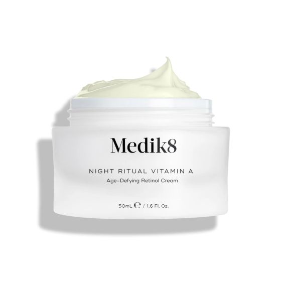 Medik8 Sale. Medik8 Night Ritual Vitamin A Cream. Contains Retinol, Vitamin E and Red Dragon Fruit Extract, perfect for anti aging