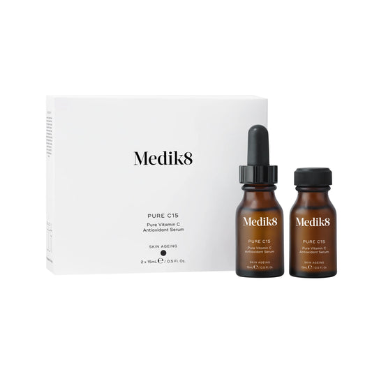 Medik8 Sale. Medik8 Pure C15 Serum. Vitamin C serum with ascorbic acid. Perfect Anti Aging Serum