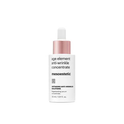 The lightweight texture of Mesoestetic Anti-Wrinkle Concentrate absorbs easily to hydrate, plump and smooth ageing skin.