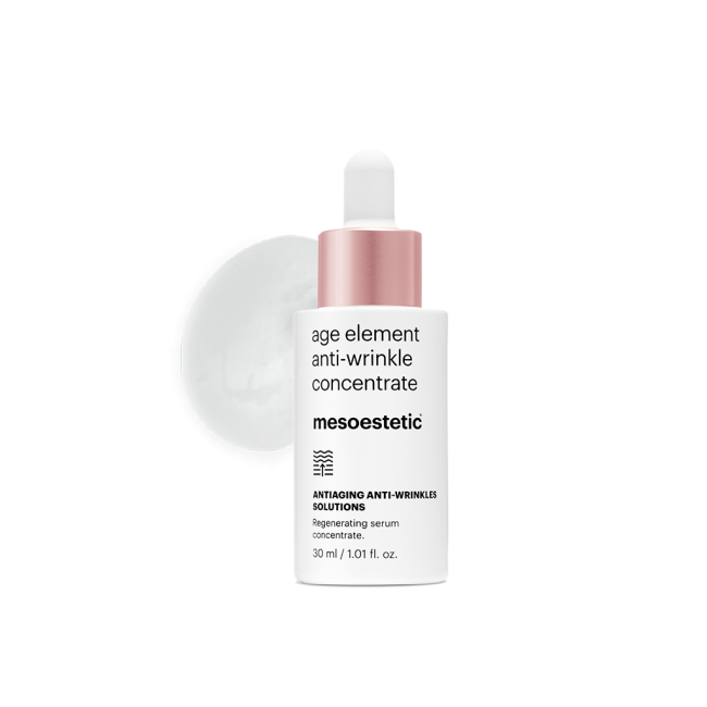 This anti wrinkle serum by Mesoestetic helps reduce expression lines while supporting collagen and improving overall skin texture.