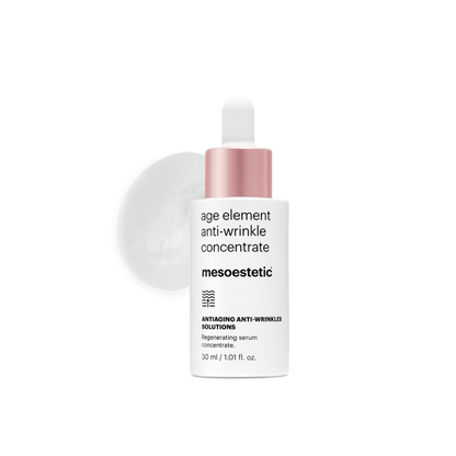 This anti wrinkle serum by Mesoestetic helps reduce expression lines while supporting collagen and improving overall skin texture.