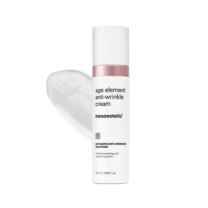 Mesoestetic Anti-Wrinkle Cream delivers hydration and helps visibly firm the skin for a smoother, more refined complexion.