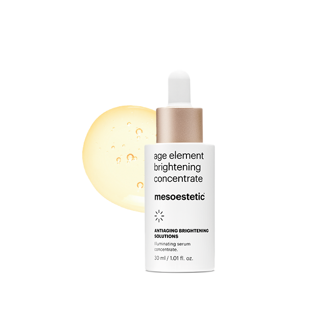 Mesoestetic Brightening Concentrate delivers antioxidant support and helps enhance skin brightness for a more even skin tone.