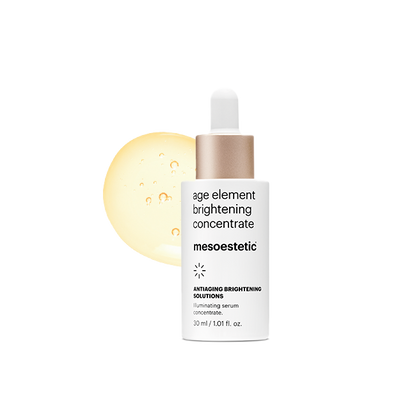 Mesoestetic Brightening Concentrate delivers antioxidant support and helps enhance skin brightness for a more even skin tone.