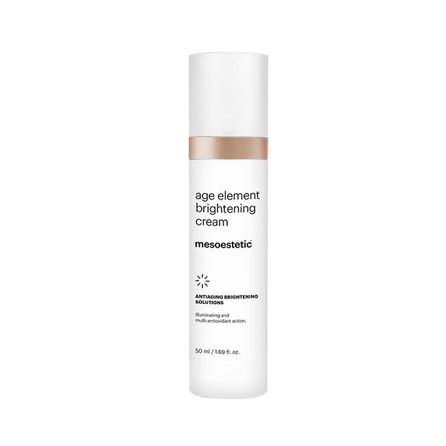 This Mesoestetic brightening cream helps reduce the appearance of dark spots while supporting hydrated and luminous skin.