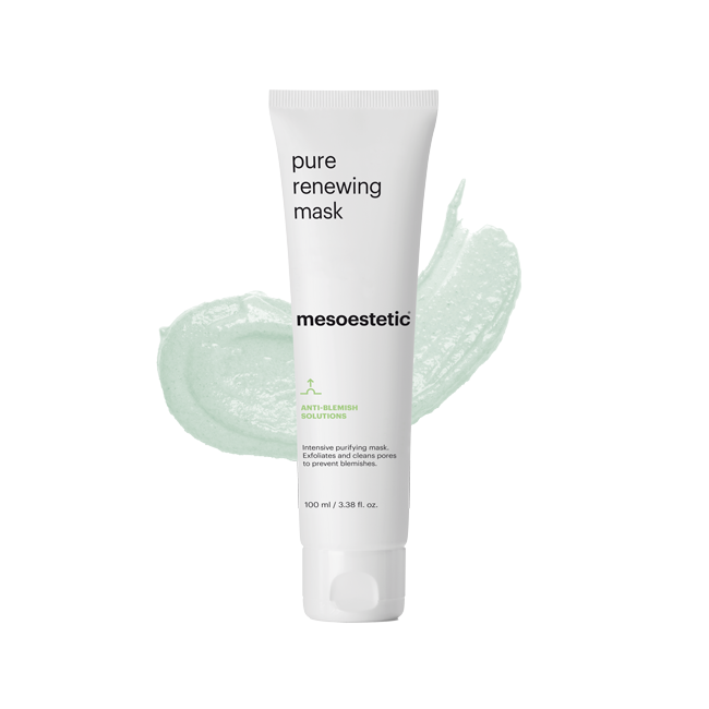 This exfoliating acne mask by Mesoestetic helps refine pores, smooth skin texture and improve overall skin clarity.