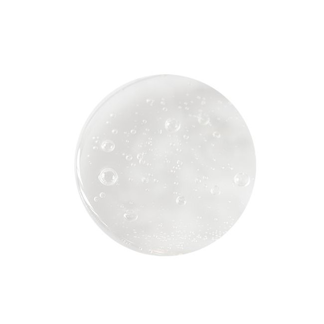 A lightweight gel texture of Mesoestetic Tricology Shampoo designed to gently cleanse the scalp while supporting hair growth and reducing hair loss.