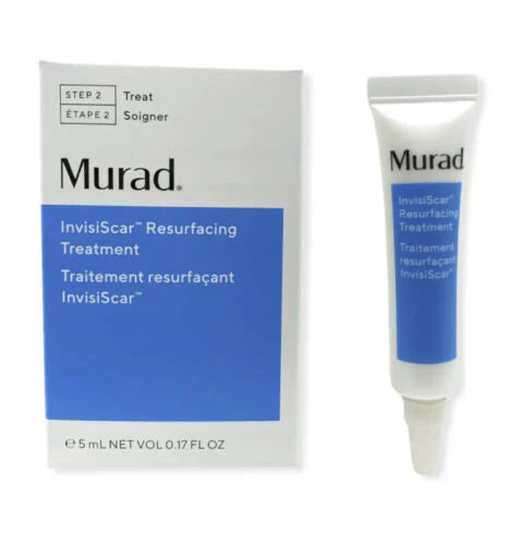 Murad Sale. Murad CLEARANCE SALE. Murad Invisiscar Resurfacing Treatment is for anyone wanting to reduce the appearance of post blemish, pimple and acne prone scarring. Reduces the appearance of scarring in 8 weeks
