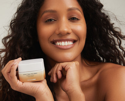 Neurocosmedics Sale. Neurocosmedics Clear Skin Balm is suitable for skins prone to acne, breakouts and congestion. Neurocosmedics Clear Skin Balm contains Organic Thyme, Evening Primrose Oil, Camelina Sativa Seed Oil and Alpha Linolenic Acid. Neurocosmedics Clear Skin Balm will reduce redness, inflammation and skin stress. It will reduce acne, breakouts and blemishes and regulate oil production