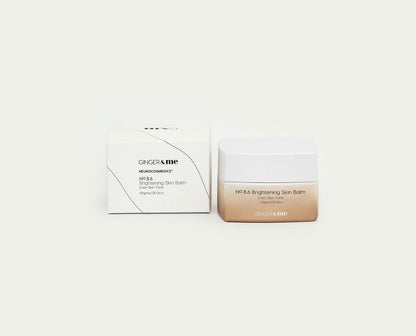 Neurocosmedics Sale. Neurocosmedics Brightenig Skin Balm is suitable for pigmented and uneven skin tones. Neurocosmedics Brightenig Skin Balm contains Marshmallow Root, Rice Bran, Licorice Root and Rosemary Leaf Extract. Neurocosmedics Brightenig Skin Balm will reduce pigmentation, regulate and normalise the production of melanin and inhibit Tyrosinase production