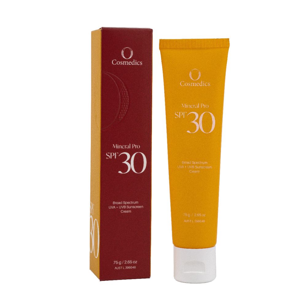 O Cosmedics Sale. O Cosmedics 15% Off. O Cosmedics Mineral Pro 30+ Untinted Sunscreen.