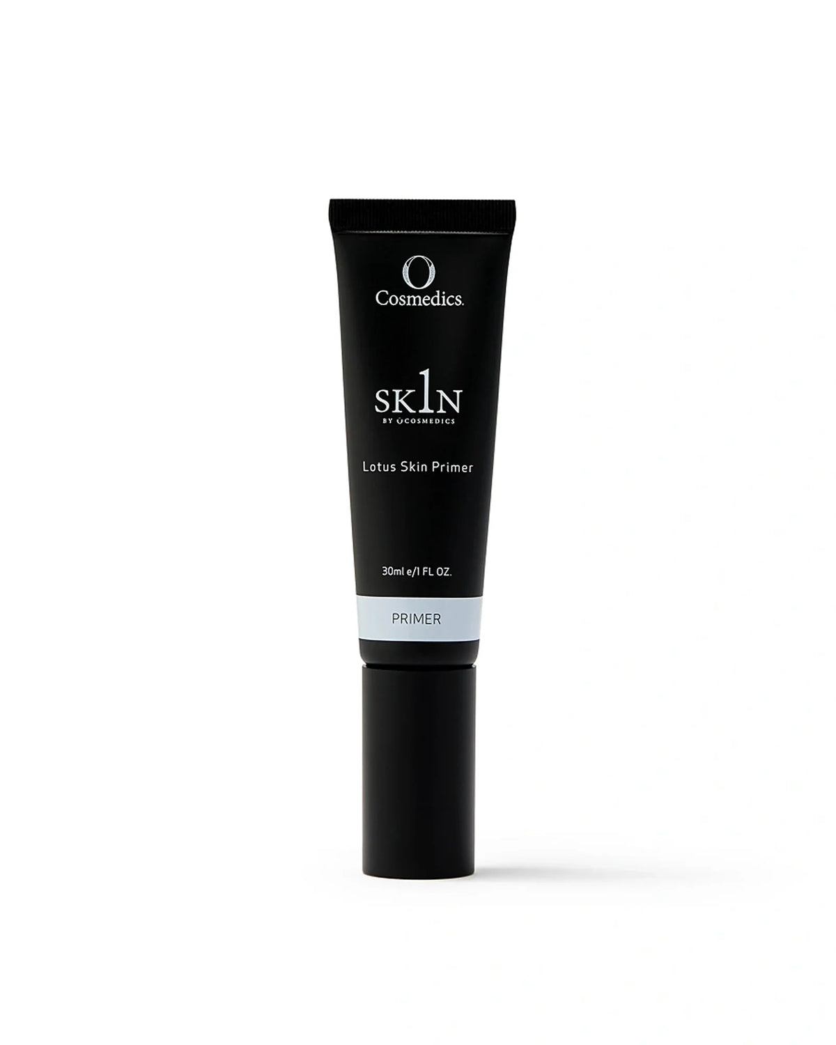 O Cosmedics 1SKIN Lotus Skin Primer 30ml with Lotus Flower Water for skin hydration and a refined satin makeup finish.