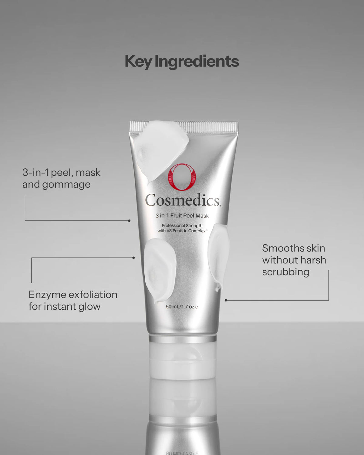 O Cosmedics 3 In 1 Fruit Peel Mask 50ml