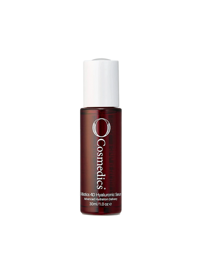 O Cosmedics 4D Hyaluronic Serum hydrating face serum with four forms of Hyaluronic Acid for dehydrated, dry and sensitive skin.