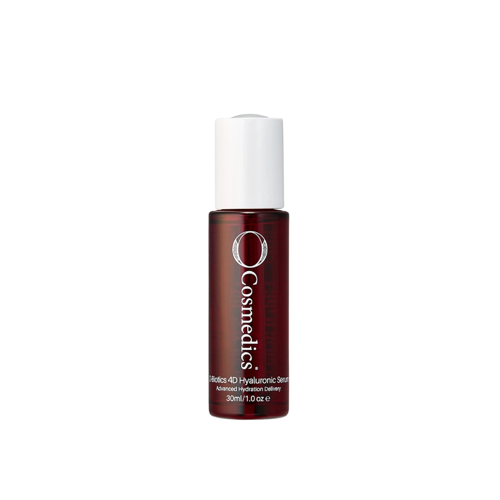 O Cosmedics 4D Hyaluronic Serum hydrating face serum with four forms of Hyaluronic Acid for dehydrated, dry and sensitive skin.