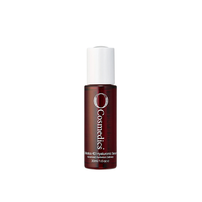 O Cosmedics 4D Hyaluronic Serum hydrating face serum with four forms of Hyaluronic Acid for dehydrated, dry and sensitive skin.
