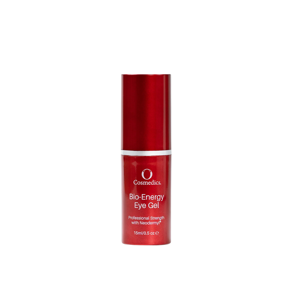 O Cosmedics Bio-Energy Eye Gel 15ml lightweight firming eye treatment for fine lines, dehydration and loss of elasticity.