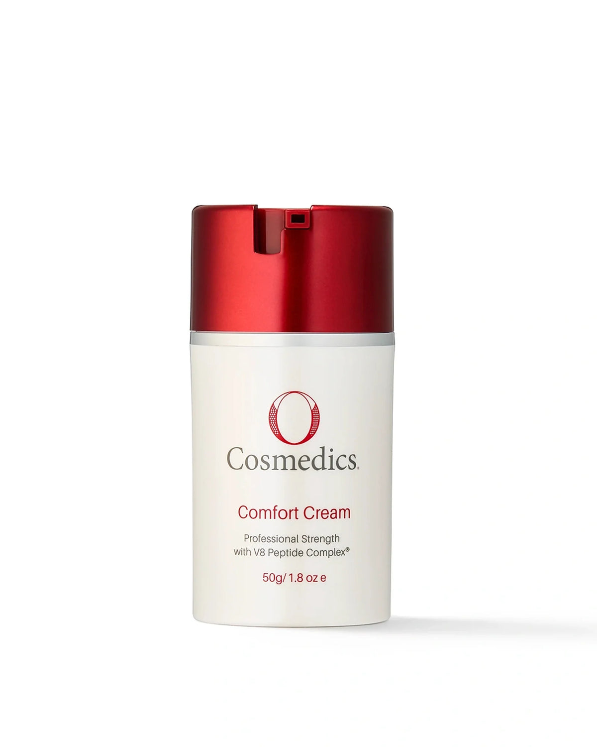 O Cosmedics Comfort Cream 50g nourishing moisturiser for persistent dryness, dehydration and compromised skin barrier.