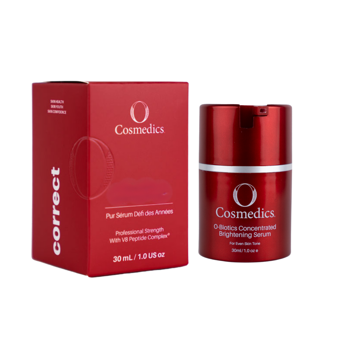 O Cosmedics Concentrated Brightening Serum 30ml for dark spots, uneven pigmentation and brighter-looking skin.