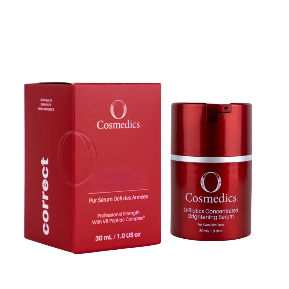 O Cosmedics Concentrated Brightening Serum 30ml targeted pigmentation serum for dark spots, sunspots, melasma and uneven skin tone.