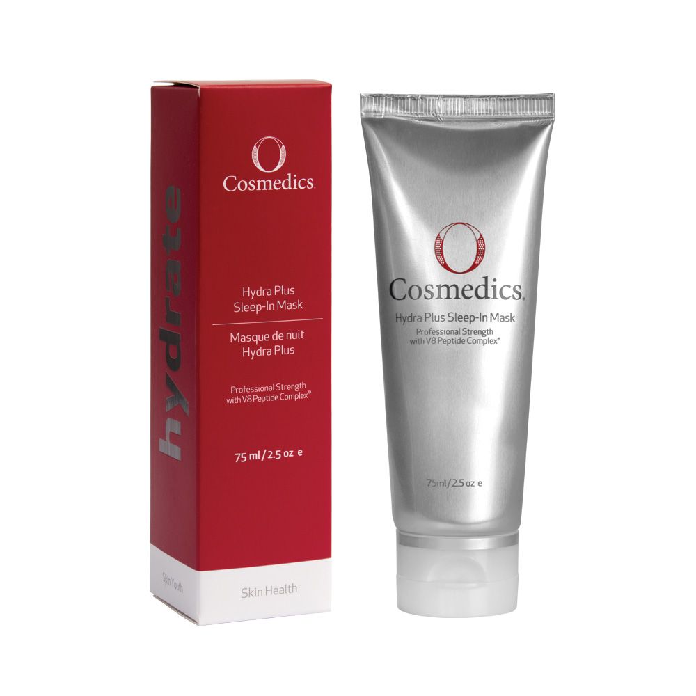 O Cosmedics Hydra Plus Sleep-In Mask 75ml for overnight hydration, dry skin replenishment and refreshed morning radiance.