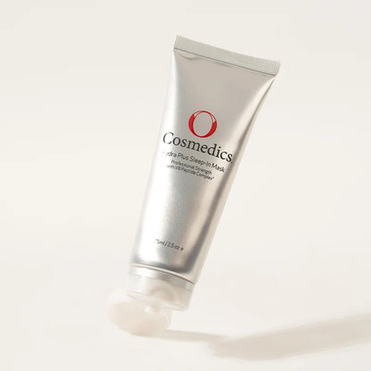 O Cosmedics Hydra Plus Sleep-In Mask 75ml rich overnight face mask for dry, dehydrated and dull skin.