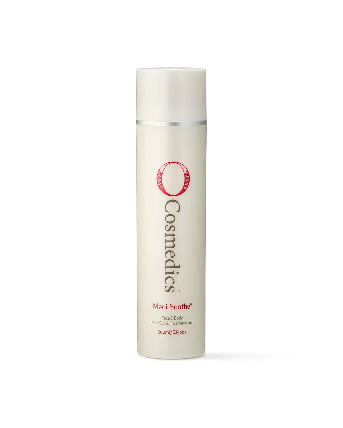 O Cosmedics Medi-Soothe 200ml lightweight soothing gel for redness, heat-reactive and uncomfortable skin.