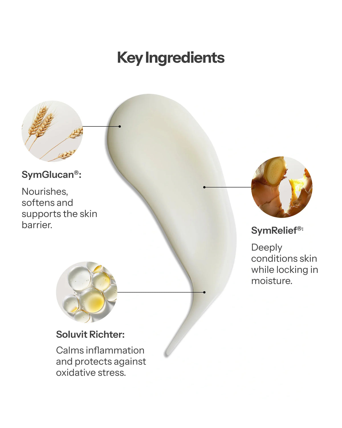 O Cosmedics Medi-Soothe with SymGlucan, SymRelief and antioxidant support for irritated and compromised skin.