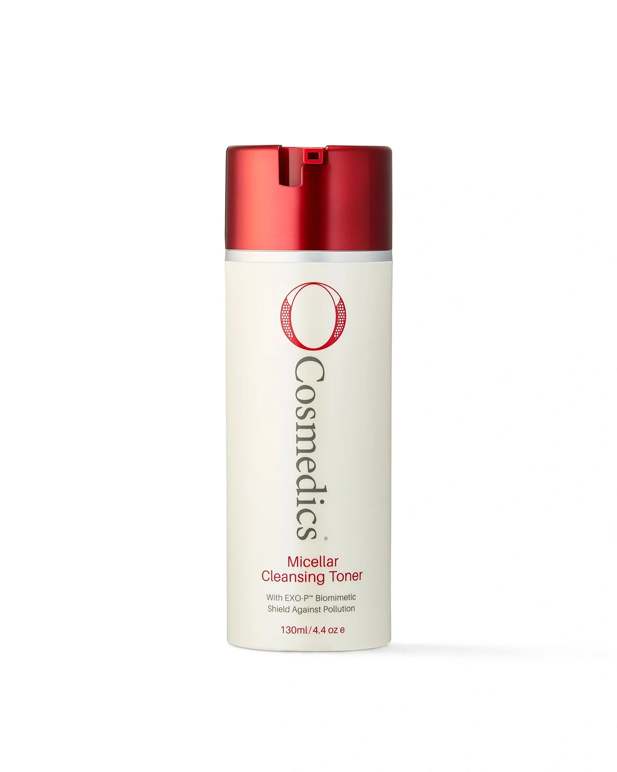 O Cosmedics Micellar Cleansing Toner lightweight no-rinse facial cleanser for sensitive skin, makeup removal and daily skin prep.