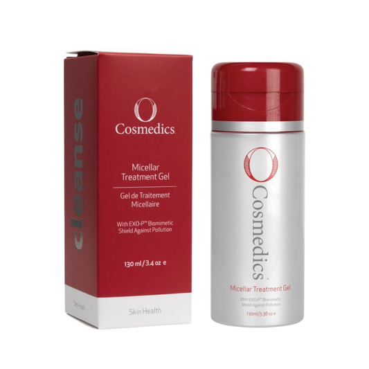 O Cosmedics Micellar Cleansing Toner 130ml no-rinse micellar cleanser and toner with anti-pollution protection.