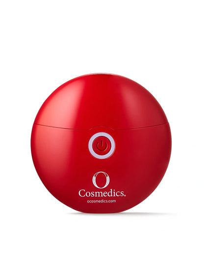 O Cosmedics O-Rejuv Facial Device handheld EMS and LED beauty device designed to support firmer, more defined facial contours.