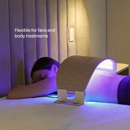 Multi-light LED therapy mode from the O Cosmedics O LED Light Therapy device combining targeted wavelengths to support skin clarity, brightness and rejuvenation.