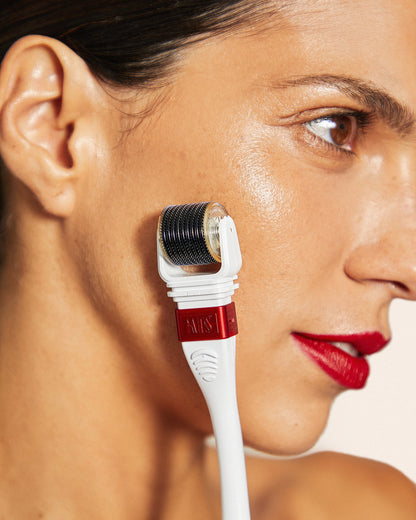 O Cosmedics O Skin-Inject Derma Roller for targeted facial microneedling to support uneven skin texture and enlarged-looking pores.