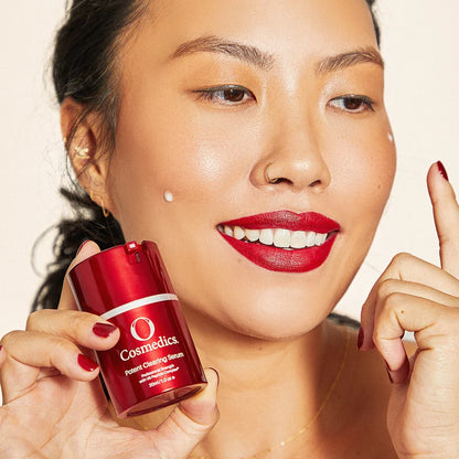 O Cosmedics Potent Clearing Serum 30ml targeted blemish treatment for individual breakouts and congested skin.