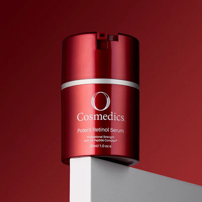 O Cosmedics Potent Retinol Serum 0.5% professional-strength Retinol serum for congestion, texture and uneven tone.