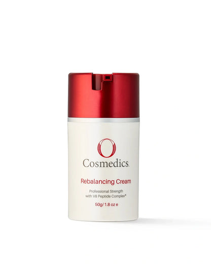 O Cosmedics Rebalancing Cream 50g lightweight daily hydration for oily and imbalanced skin.