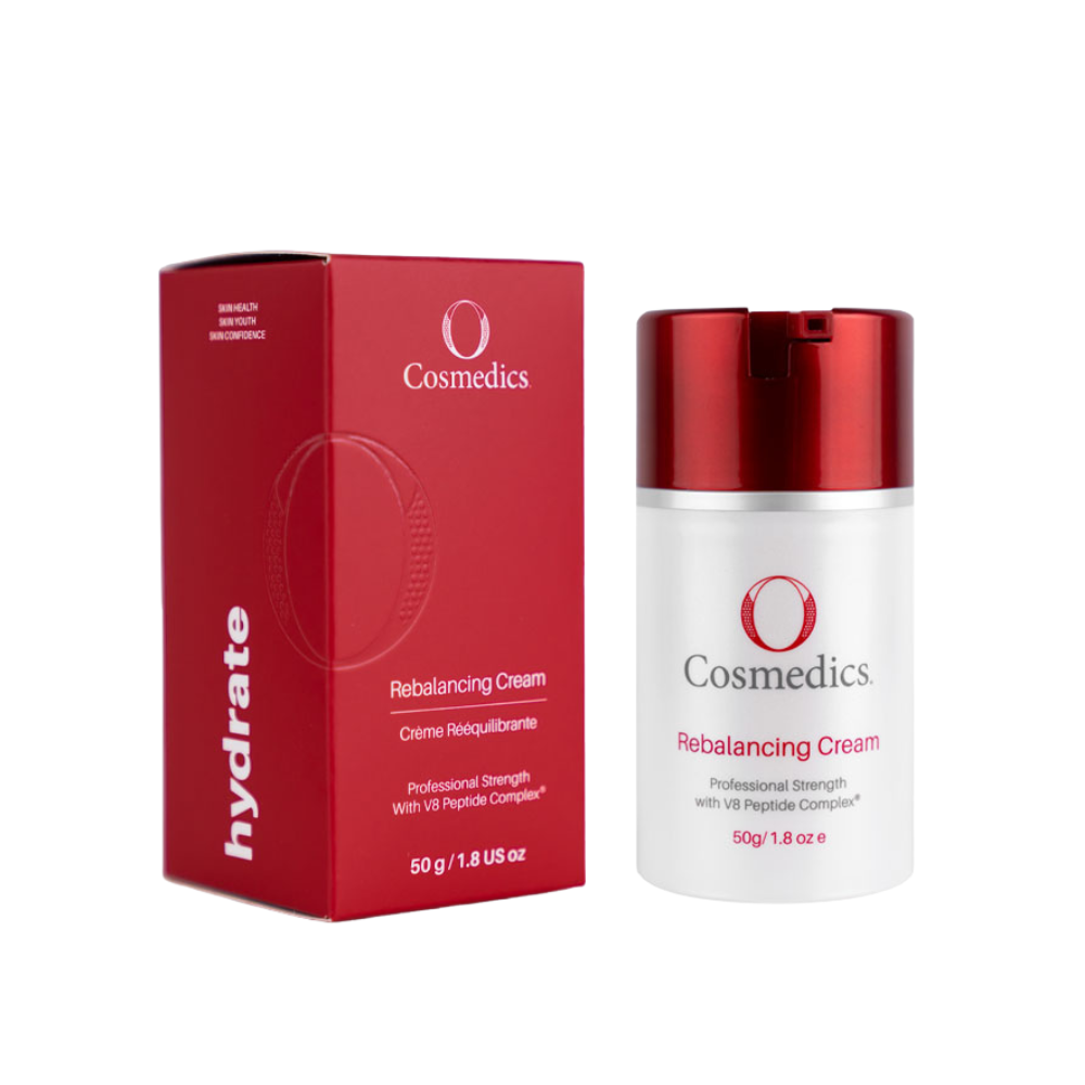 O Cosmedics Rebalancing Cream 50g lightweight moisturiser for oily, combination and congestion-prone skin.