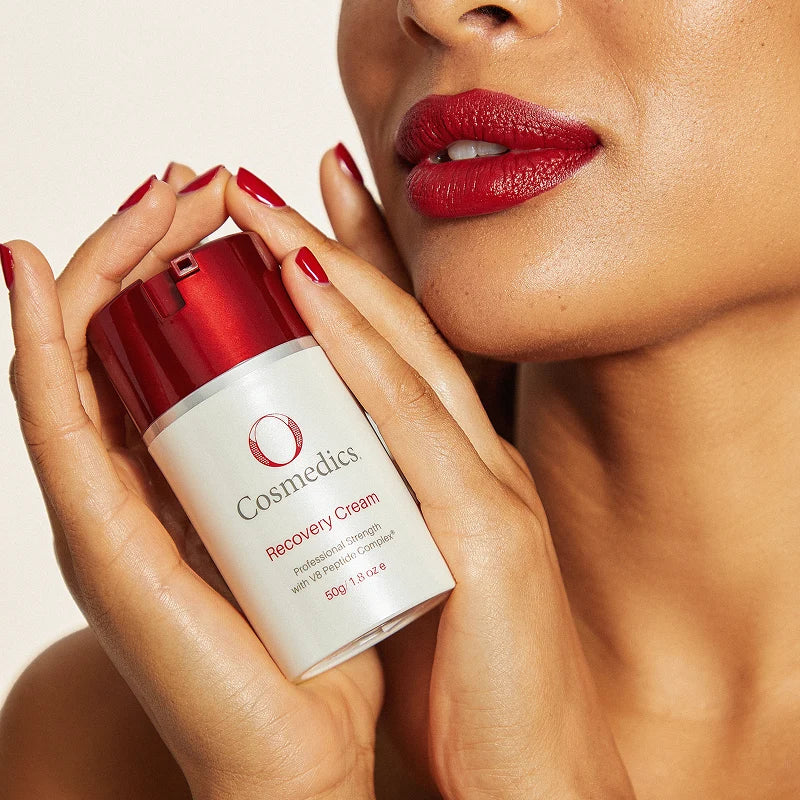 O Cosmedics Recovery Cream 50g restorative moisturiser for stressed, depleted and mature skin.