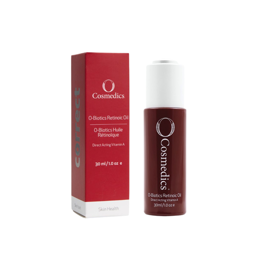 O Cosmedics Retinoic Oil 30ml direct-acting Vitamin A face oil for dry, sensitive and dehydrated skin.
