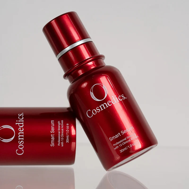 O Cosmedics Smart Serum lightweight corrective serum for uneven tone, fine lines, texture and dehydration.