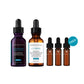 SkinCeuticals Anti Aging Skin Routine featuring C E Ferulic vitamin C serum and HA Intensifier Multi-Glycan hydrating serum for smoother, brighter skin. Plus 3 complimentary deluxe samples.