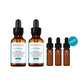SkinCeuticals C E Ferulic Twin Pack with two 30ml vitamin C antioxidant serums for brightening, firming and environmental skin protection.